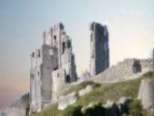 image of part of corfe castle
