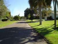 image of florida road & houses